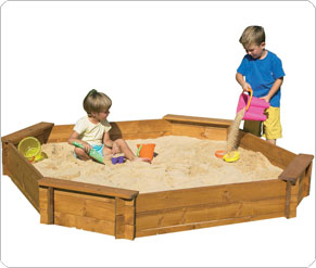 Mamas and Papas Plum Octagonal Sand Pit