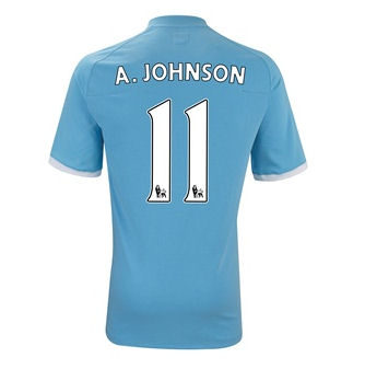 Man City Umbro 2010-11 Manchester City Umbro Home Shirt