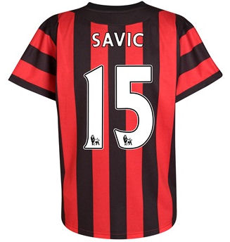 Man City Umbro 2011-12 Manchester City Umbro Away Shirt (Savic