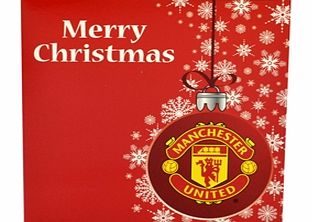  Man Utd Xmas Cards (baubles)