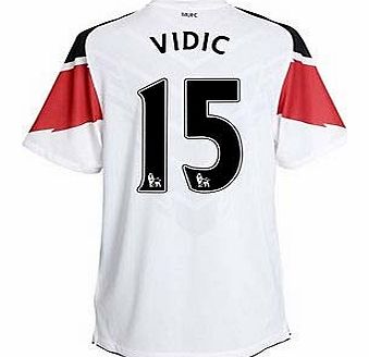 Man Utd Away Shirt Nike 2010-11 Man Utd Nike Away Shirt (Vidic 15) - Kids