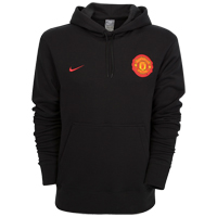 Nike 09-10 Man Utd Supporter Hoody (Black)