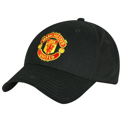 Nike 2010-11 Man Utd Nike Crest Baseball Cap (Black)