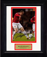  Wayne Rooney Signed ReelPix