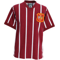Manchester City 1956 FA Cup Final Retro Shirt.