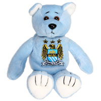 City Beanie Bear - Sky.