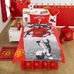 Manchester United Bedding - Ronaldo Single Duvet