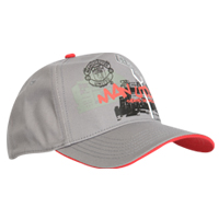 manchester United Busby Way Cap - Grey - Boys.