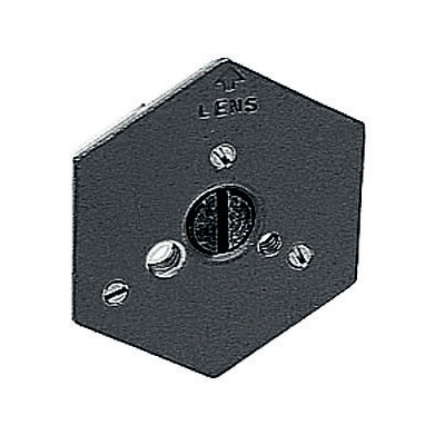 manfrotto MN130-38 Hexagonal Plate 3/8, Flat Base