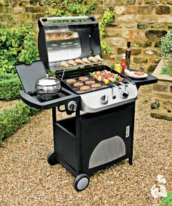 Manhattan 2 Burner Gas BBQ- Express Deilvery