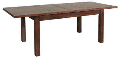 Dark Oak Large Extending Dining Table