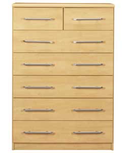 Manhattan Golden Oak 5 plus 2 Drawer Chest