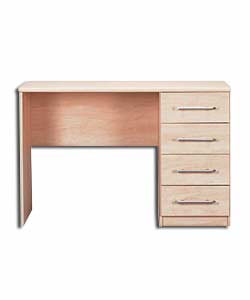 Manhattan Maple Effect 4 Drawer Dressing Table