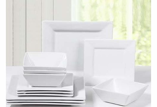 Manhattan Square 12 Piece Dinner Set