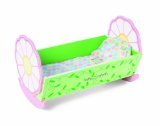 Manhattan Toy Baby Stella Lullaby Wooden Cradle