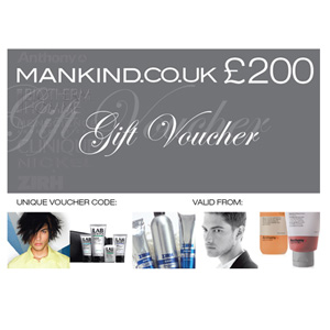 Mankind andpound;200 Gift Voucher