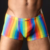 MANstore M230 rainbow mesh mini pant