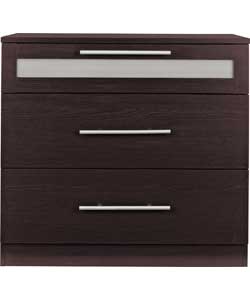 Marbella 3 Drawer Chest - Wenge Effect