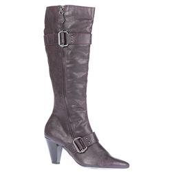 Female MTZ25557SS Textile Upper Fashion Boots in Burgundy