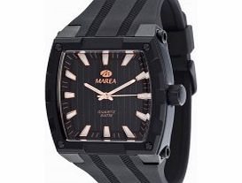 Marea Mens Black Analogue Watch