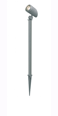 Mark Slojd Garden Light Chrissline Tall Spot Light In Silver/grey