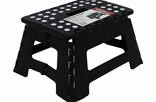 Marko Homewares 265KG Single Step Plastic Folding Step Up Stools Collapsible Foldaway Large Heavy Duty