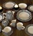 12 Piece Ruby Dinner Set - Black