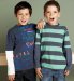 2 Pure Cotton Assorted Mock Layer T-Shirts