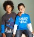 2 Pure Cotton Long Sleeve Assorted T-Shirts