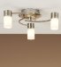 3 Arm Modern Cross Ceiling Light