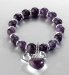 Amethyst Beads Stretch Bracelet