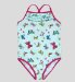 Butterfly Contrast Trim Swimsuit