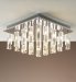 Marks and Spencer Glass Column Ceiling Light