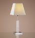 Glass Column Table Lamp