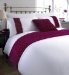 Marks and Spencer Satin Rose Bud Embroidered Duvet Cover