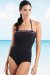 Tummy Control Bodyshaper Bandeau Swimsuit