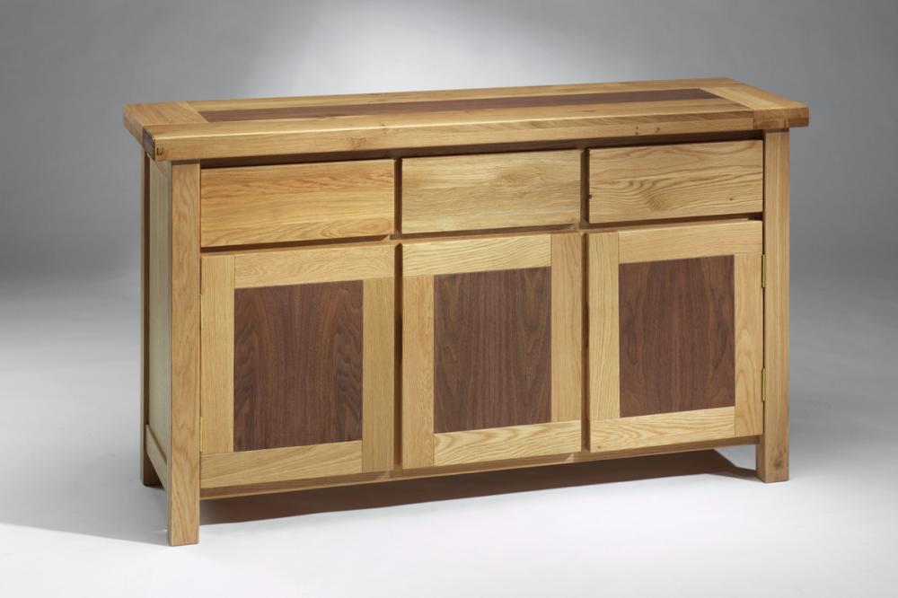 marlow Oak and Walnut Large Sideboard