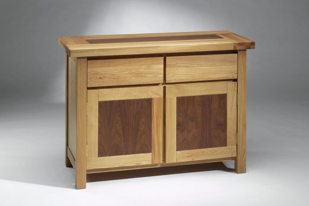 Marlow Oak and Walnut Small Sideboard