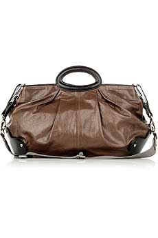 Marni Leather balloon tote