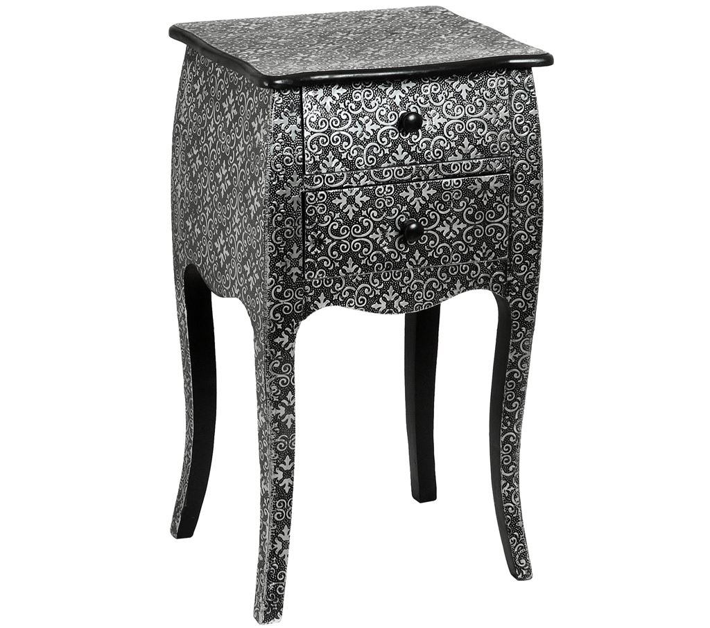 Marrakech 2 Drawer Bedside Cabinet