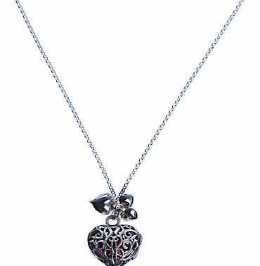 Martick Sterling Silver Locket with Murano Heart