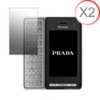 Martin Fields Screen Protector - LG KF900 Prada II - Twin Pack