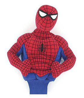 Marvel and DC Comic Headcovers MARVEL COMICS SPIDERMAN HEADCOVER