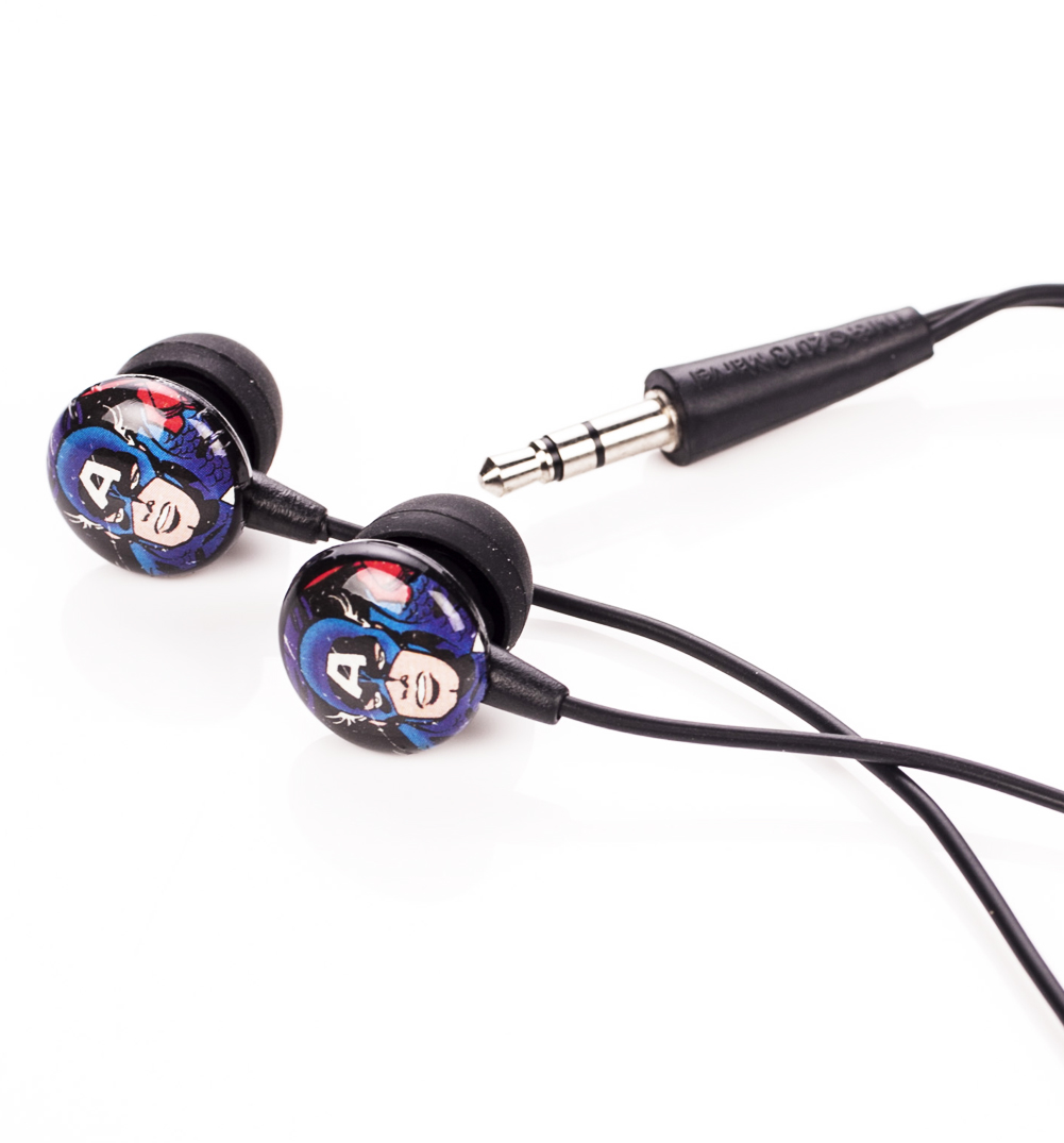 Comics Captain America Earphones