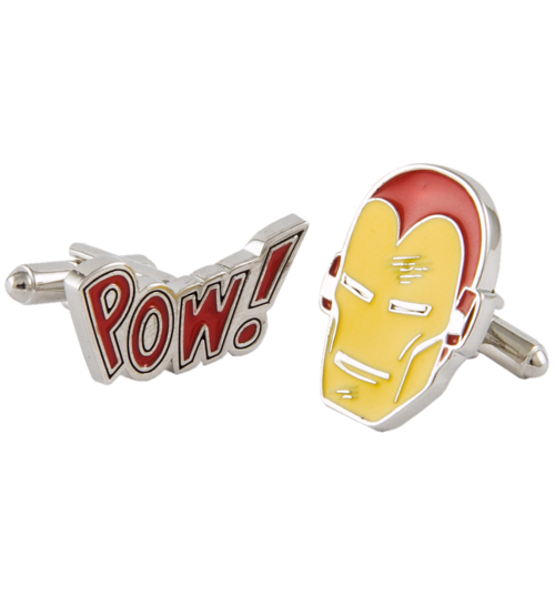 Ironman Pow Cufflinks