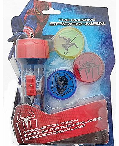 Spiderman Childrens Projector Torch