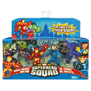 Marvel Super Heroes Theme 4pk Alien Invasion
