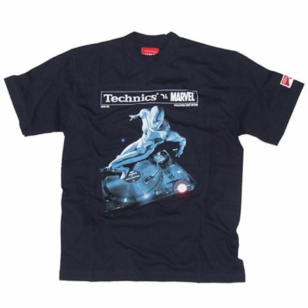 Silver Surfer Navy T-Shirt