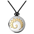 Stonehenge - Crop Circle Stainless Steel Pendant