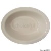 #5 Ascot White Oval Pie Dish 10oz